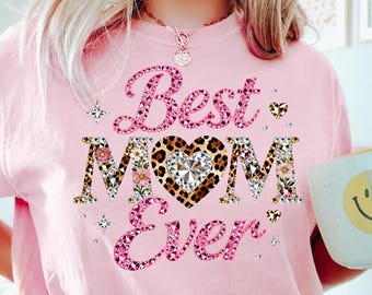 Camiseta estampada, Mamá del Mundo, Regalo del Día de la Madre, Camiseta de Mamá a la Moda