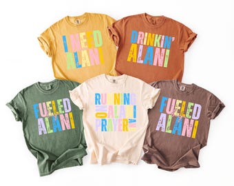 Comfort Colors Alani Energy Drink T-Shirt: Summer Vacation Vibes