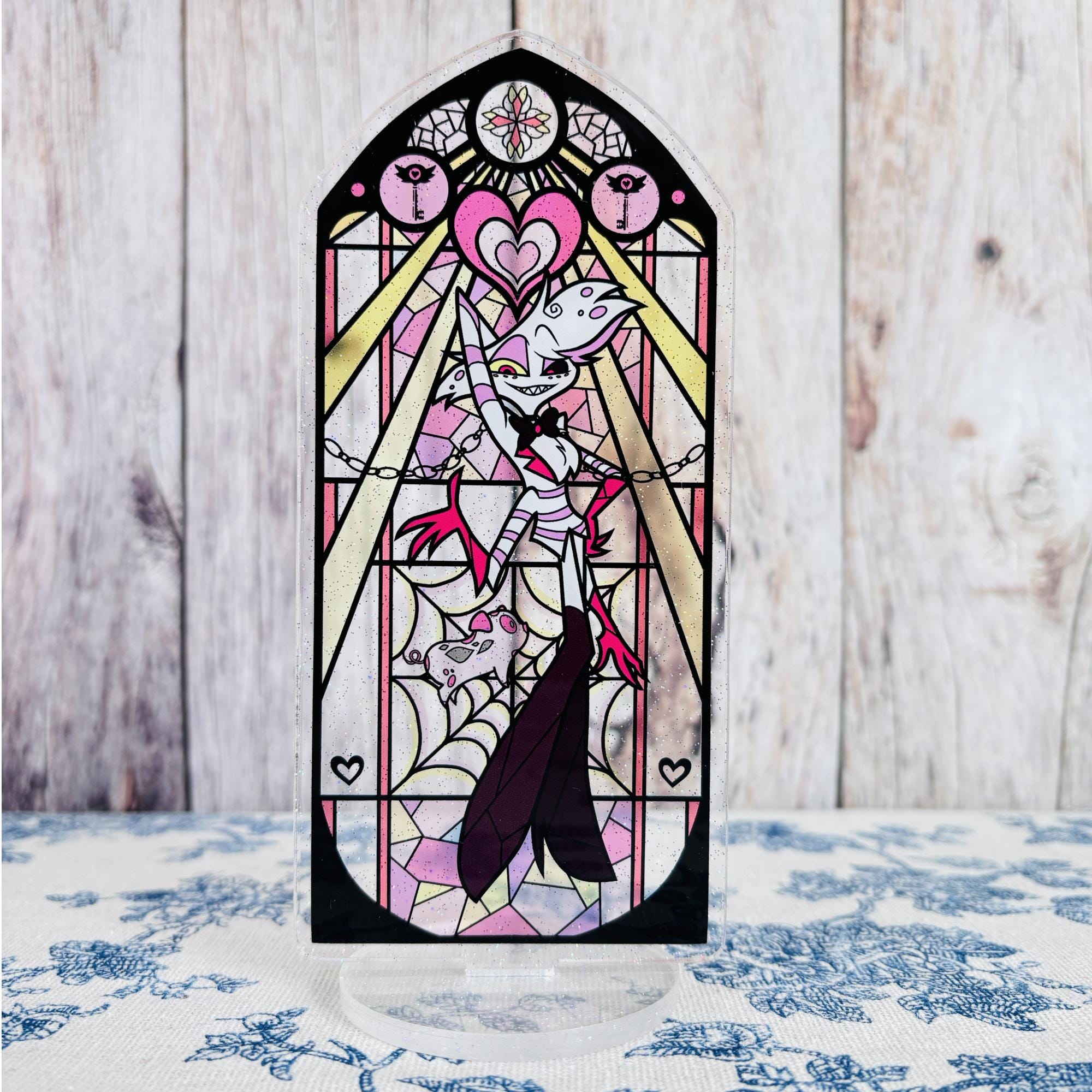 ハズビンホテル　エンジェルダスト　ステンドグラス ハズビンホテル エンジェルダスト ステンドグラス ハズビンホテル