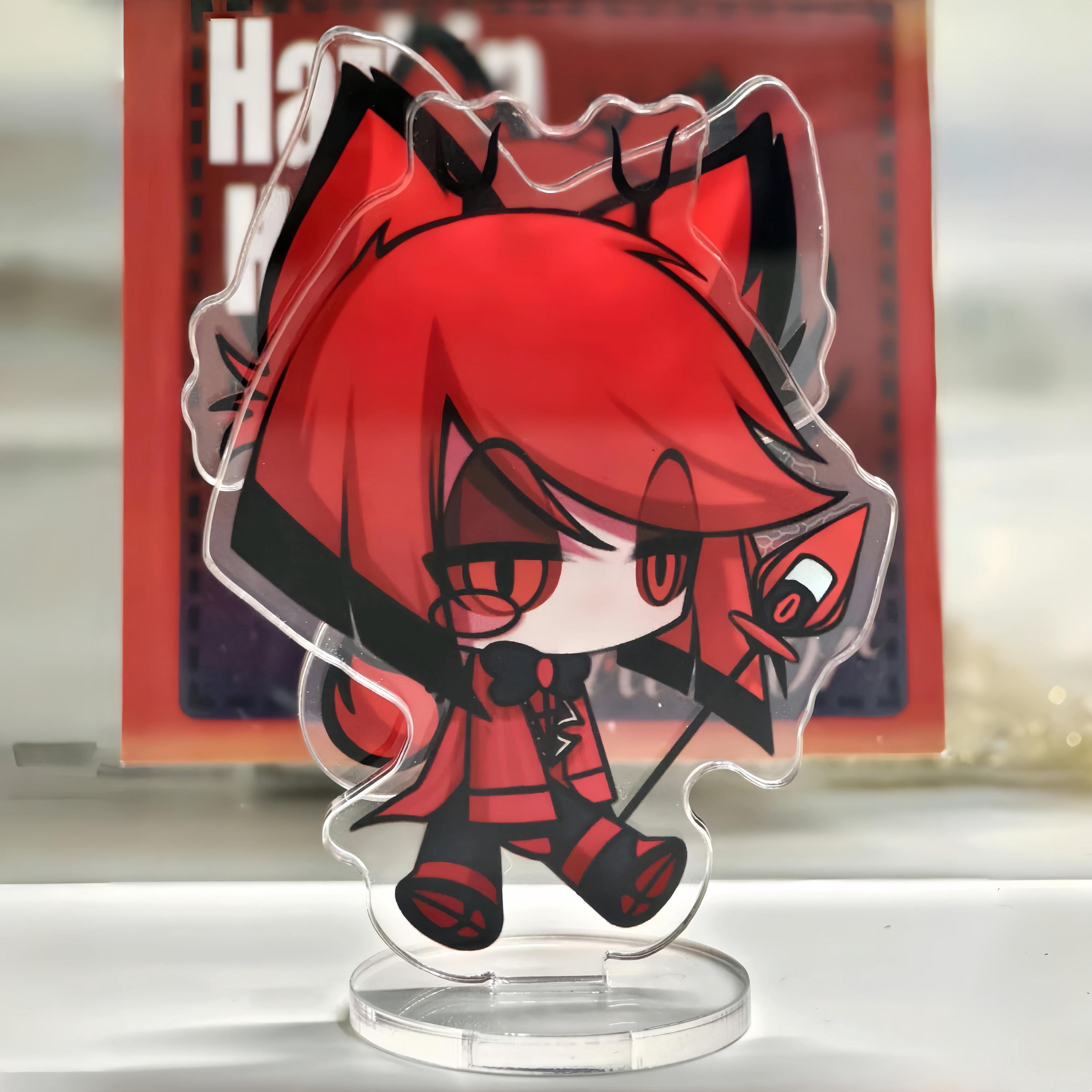 Hazbin Hotel Alastor Acrylic Standee | Spring-loaded Shaking Ears 