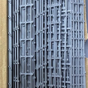 80x OO Gauge Model Railway Scenery Railings Fencing 1:76 Hornby Scale