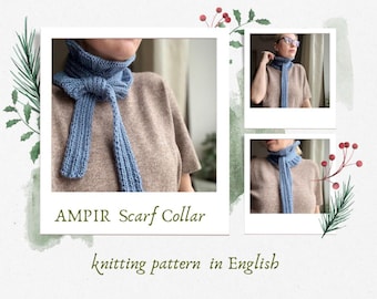Knitted AMPIR Scarf Collar