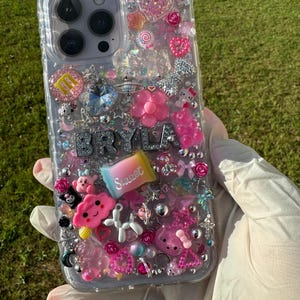 Pink Crystal Junk Case iPhone Samsung Galaxy case