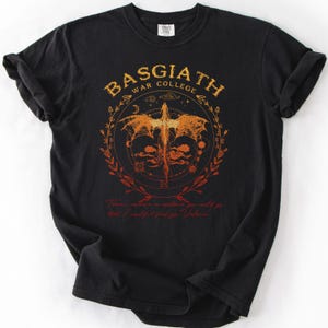 Fourth Wing Shirt -  Riders Quadrant Dragon Rider Tee , Basgiath War College, Violet Sorrengail and Xaden Riorson, Rebecca Yarros Inspired