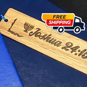 Laser Engraved Wooden Bookmark – A Touch of Elegance for Every Book Lover
