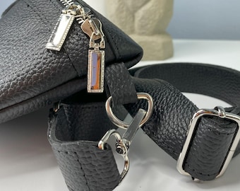 Small Leather Crossbody Bag-Handmade Shoulder Purse for Women,Genuine Leather Travel Handbag