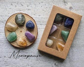 Menopause Crystal Selection Kit - Crystal Healing - Female Empowerment - Crystals for Transformation & Change