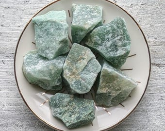 Raw Jade | Rough Jade | Natural Jade | Green Jade Crystals | Rough Crystals | Raw Crystals | Healing Crystals | Natural Crystals