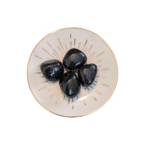 Anthophyllite with Biotite Crystal Tumblestones - Root Gemstone - Stone of Introspection - High Frequency Crystal - Trusted UK Crystal Shop