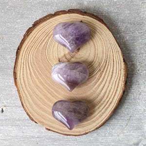 Amethyst Crystal Heart