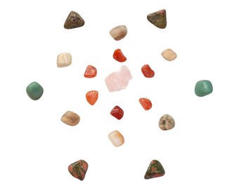 Fertility Crystal Grid "Seed of Life" Set - Manifest Your Dreams