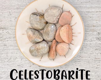 Celestobarite Tumblestones