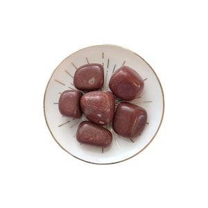 Minnesota Pipestone Crystal Tumblestone - Transformer/Seeker Gemstone - Talisman Crystal - Catlinite - Root Chakra