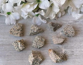 Raw Dalmatian Jasper Crystal - Natural Jasper - Playfulness & Joy - Stone for Aries - Chakra Stone - Crystal Healing - Gemstone Energy