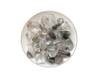 Garden Quartz Tumblestone - Aquarium Quartz - Lodalite Crystal