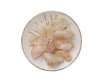 Citrine Crystal Tumblestone  -  Joy & Abundance Crystal