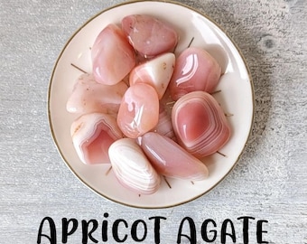 Apricot Agate Tumblestones