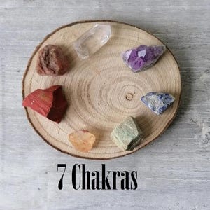 Sieben Chakra-Kristalle