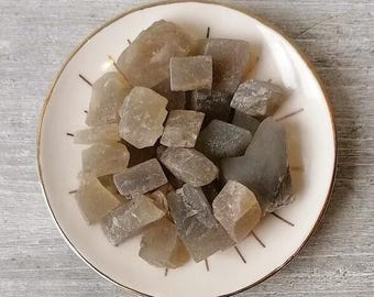Raw Grey Moonstone Crystal - Natural Rough Moonstone - Feminine Energies - Calm - Peace - Balance - Birthstone for Cancer - Crystal Energy