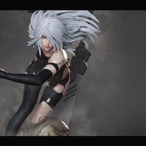 Nier Automata 2b Jack O Pose - Etsy Denmark