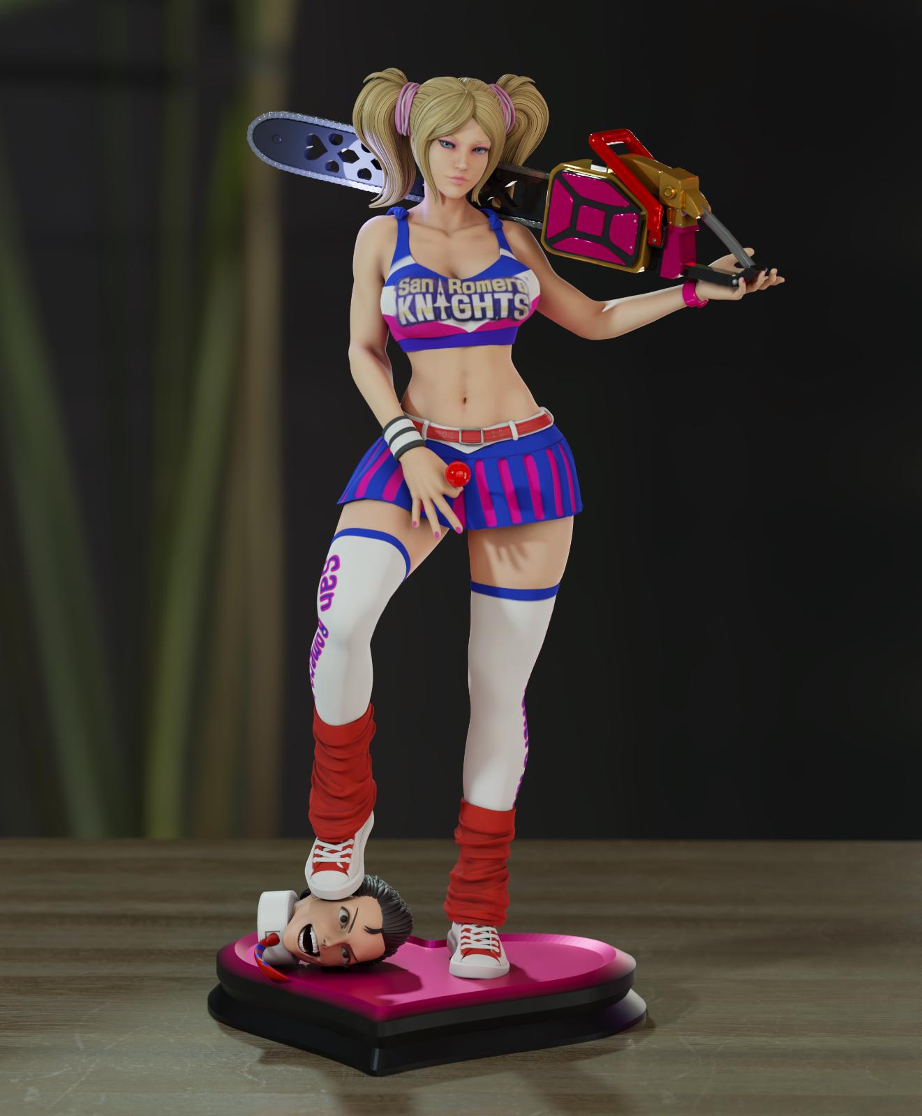 Lollipop chainsaw figure - Etsy 日本