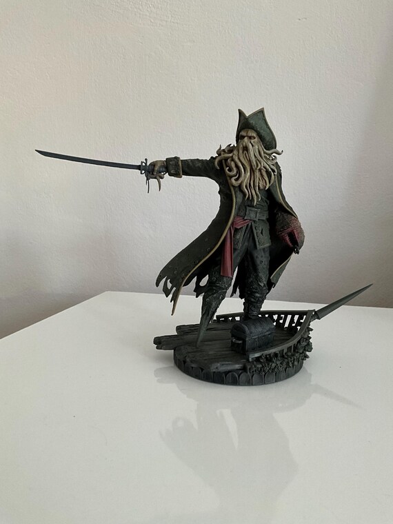 Davy Jones, 20 Cm 1/9 Fan Art 3D 12k Resin Statue Painted Garage