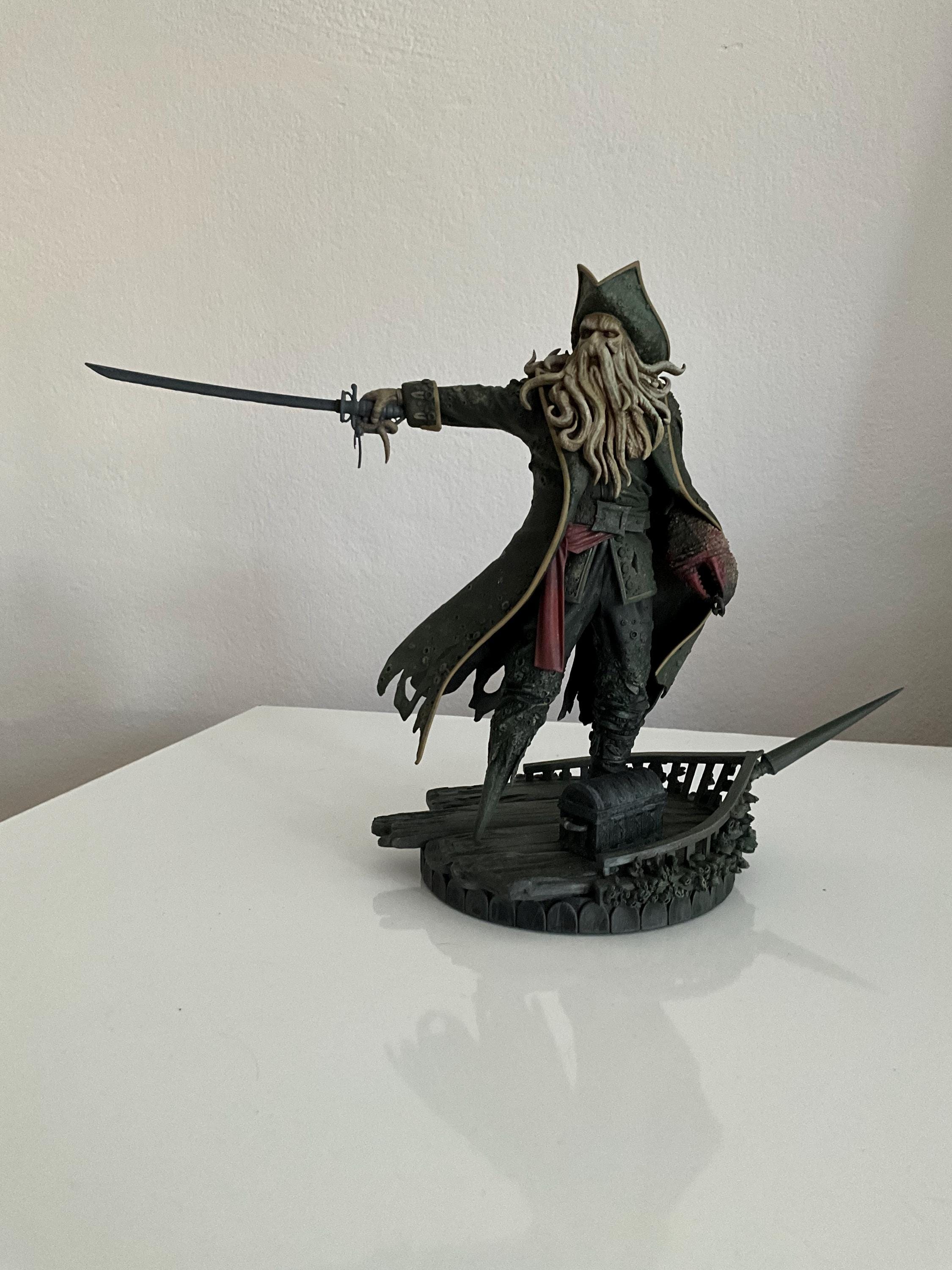Davy Jones, 20 Cm 1/9 Fan Art 3D 12k Resin Statue Painted Garage