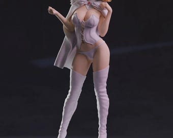 Emma Frost, 210 mm, żywiczny model do pomalowania, druk 3D, figurka GK