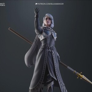 Isobel, 259mm Resin Model Kit Painted 3d Printed GK Statue Figure