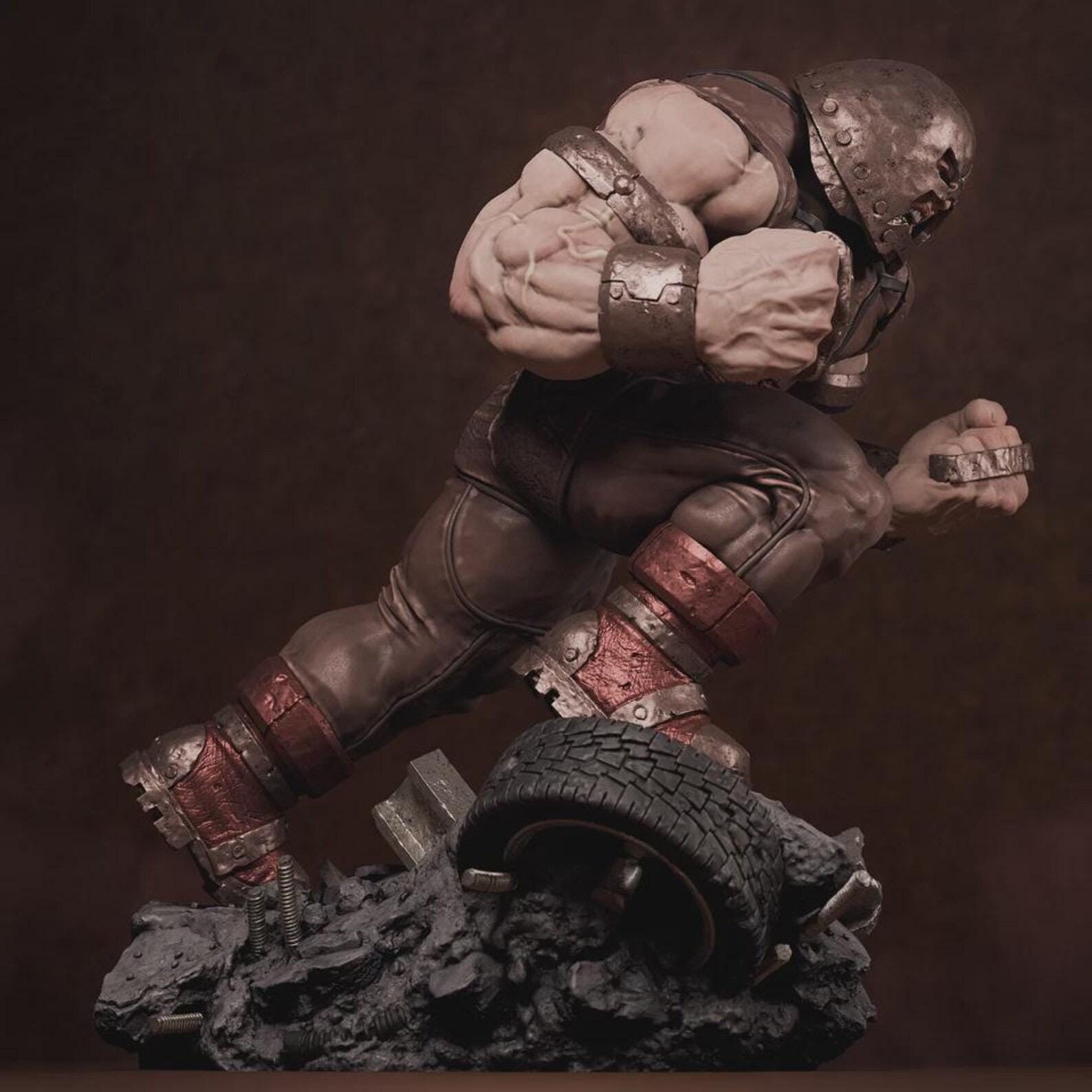 Juggernaut, 12K Resin Model Kit Painted 3d Printed DIY Figure - Etsy