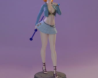 Nami, One Piece, 12K Resin Model Kit Painted 3d Printed DIY Figure