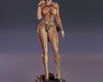 Eve, Stellar Blade, Resin Model Kit Painted 3d Printed Statue Figure