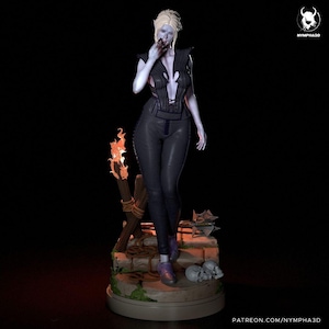 Minthara, Resin Scale 1/6 30 CM Model Kit  Painted 3d Printed GK Statue Figure