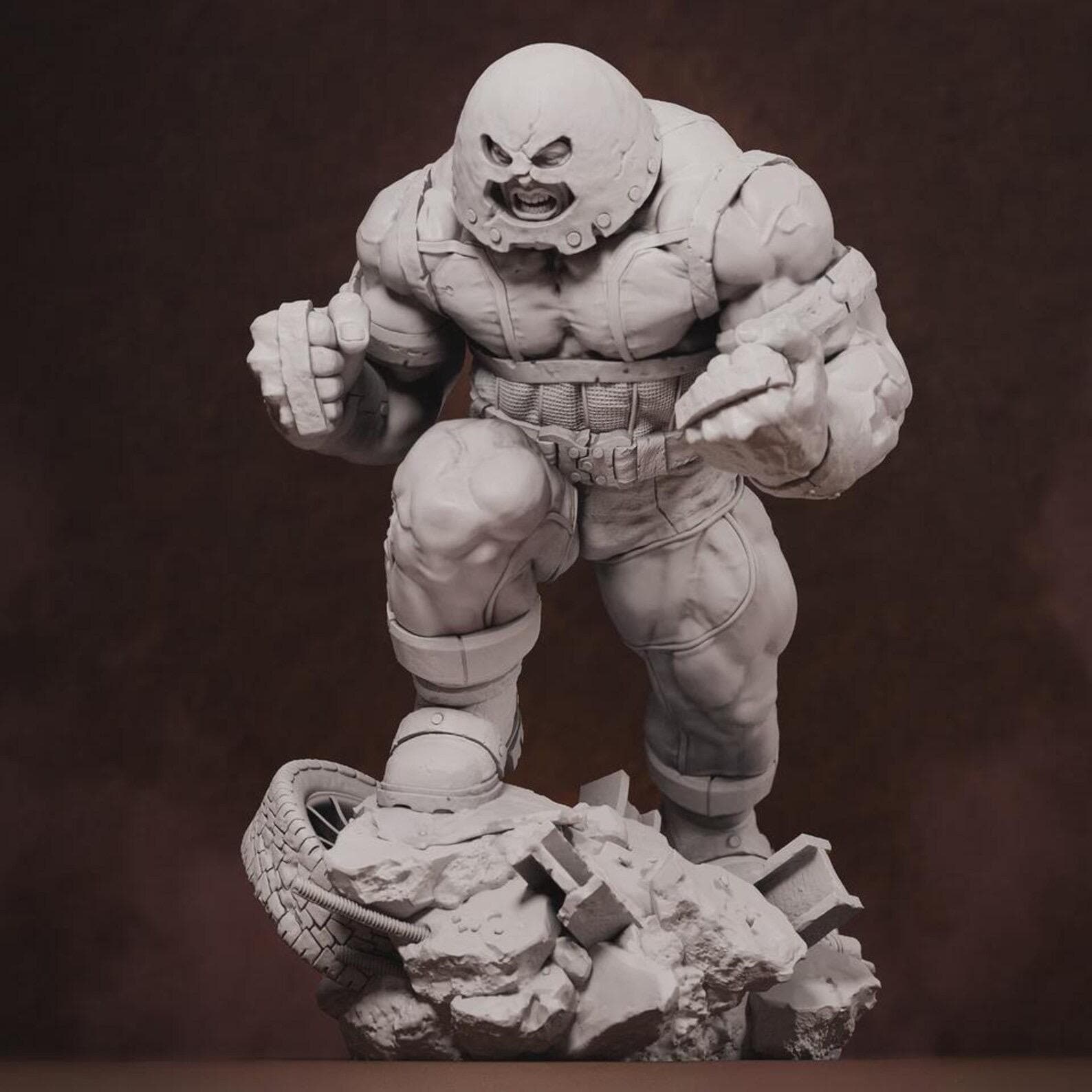 Juggernaut, 12K Resin Model Kit Painted 3d Printed DIY Figure - Etsy