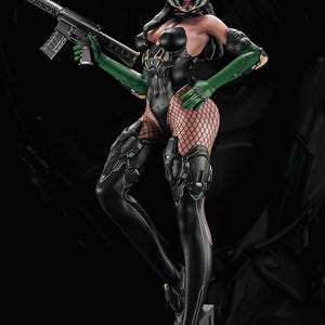 Ultimate Freyna, Resin Model Kit Painted 3d Printed GK Statue Figure