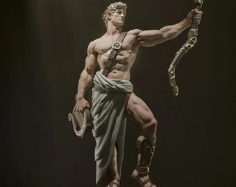 Apollo the Sun God | Maximum Detailed 3d 12k Resin Printed Figure