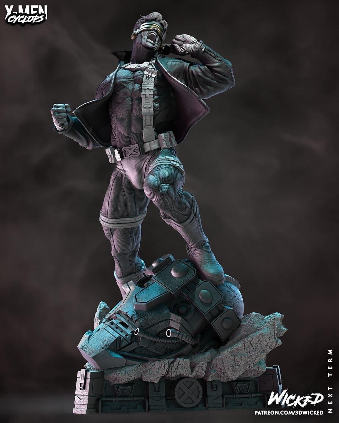 Cyclopsus Cyclops, Resin Model Kit Painted 3d Printed GK Statue Figure - Etsy