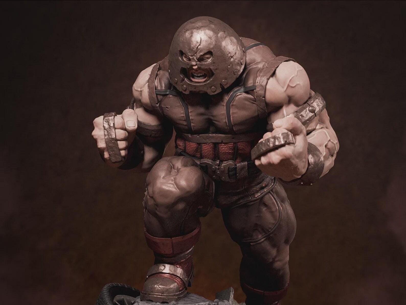 Marvel Big & Tall Classic Juggernaut Costume Men's Tops Short Sleeve