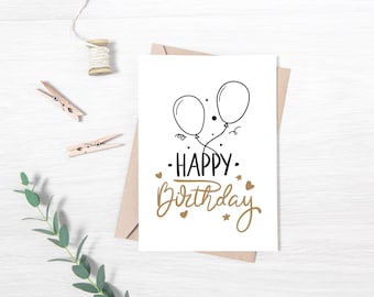 Happy Birthday Card | Digital Download