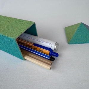 Large pen holder | Stabilo pencil box | Modern pen storage | Stylish pen box | Stabilo pencil holder | Pencil case