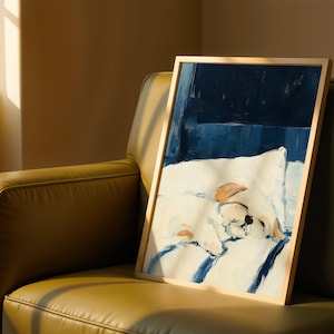 Shih Tzu Wall Art Print – Elegant Shih Tzu Dog Poster for Home Decor, Cute Shih Tzu Gift for Dog Lovers, Peaceful Pet Wall Art