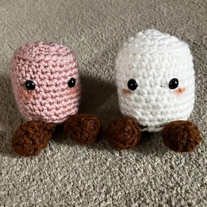 Crochet Marshmallow Plush