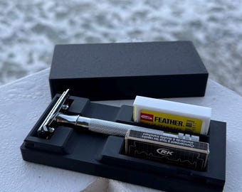 Universal Rasiermesser Reiseetui | Personalisiere deine Reise-Routine | Reisen Sie cleverer, rasieren Sie sich besser