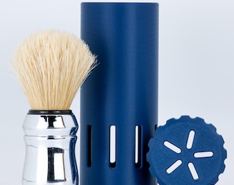 The Capsule Shaving Brush Case: Vented Case