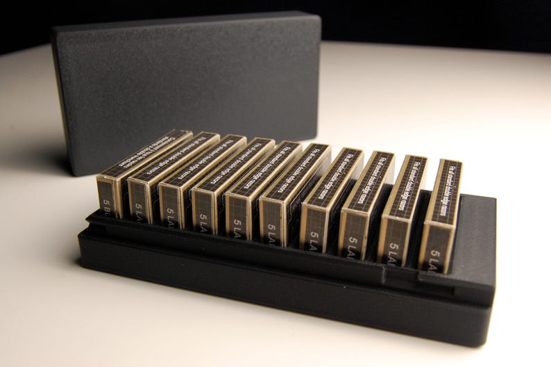 Section Razer Blade Box DE Safety Razor Blade Storage Case: 5 or 10-pack Organizer - Etsy