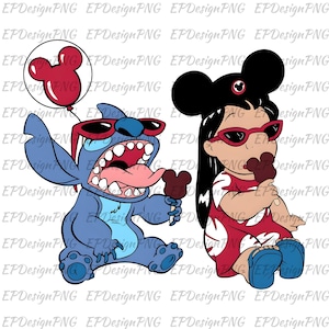 Lilo And Stitch Png, Retro Stitch Png, Stitch Balloons Png, Stitch Summer Trip, Magical Snacks Sublimation, Stitch Shirt Png,Magic Kingdom