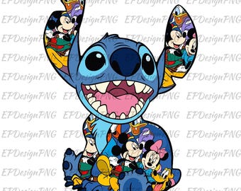 Stitch And Mouse Png, Retro Stitch Png, Stitch Balloons Png, Stitch Summer Trip, Magical Snacks Sublimation, Stitch Shirt Png, Magic Kingdom