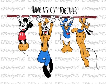 Hanging Out Together Png, Mouse Png, Family Vacation Png , Family Trip png, Vacay Mode png, Mouse Est 1928 Png,Family Shirt,Digital Download
