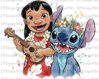 Lilo And Stitch Png, Stitch rétro Png, Stitch Balloons Png, Stitch Summer Trip, Sublimation De Collations Magiques, Stitch Shirt Png, Magic Kingdom