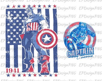 Captain America Png, Captain America Sublimation Design, Avengers png, Superhero Png, Captain America Digital Download